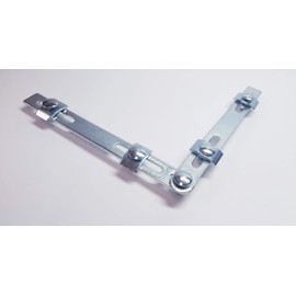 Quest Manufacturing Cable Tray Adjustable Connector, Zinc (CT0005-03)