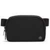 Pander Double Zipper Fanny Pack Nylon Everywhere Belt Bag, Fashion