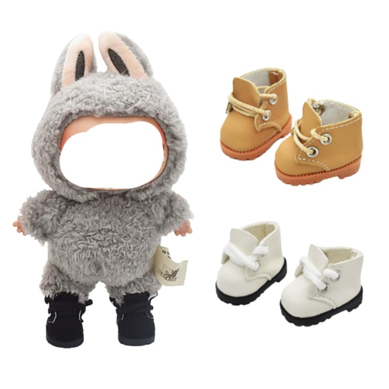 AXLUCE Love Shoes, Clothes, Boots, Plush Clothes, 6.7 inches (17