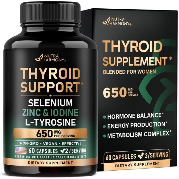 Thyroid Support for Women - Astragalus | Selenium 200 mcg