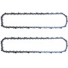 2PC 14" CHAINSAW CHAIN BLADE For 40V KOBALT KCS 4040-06