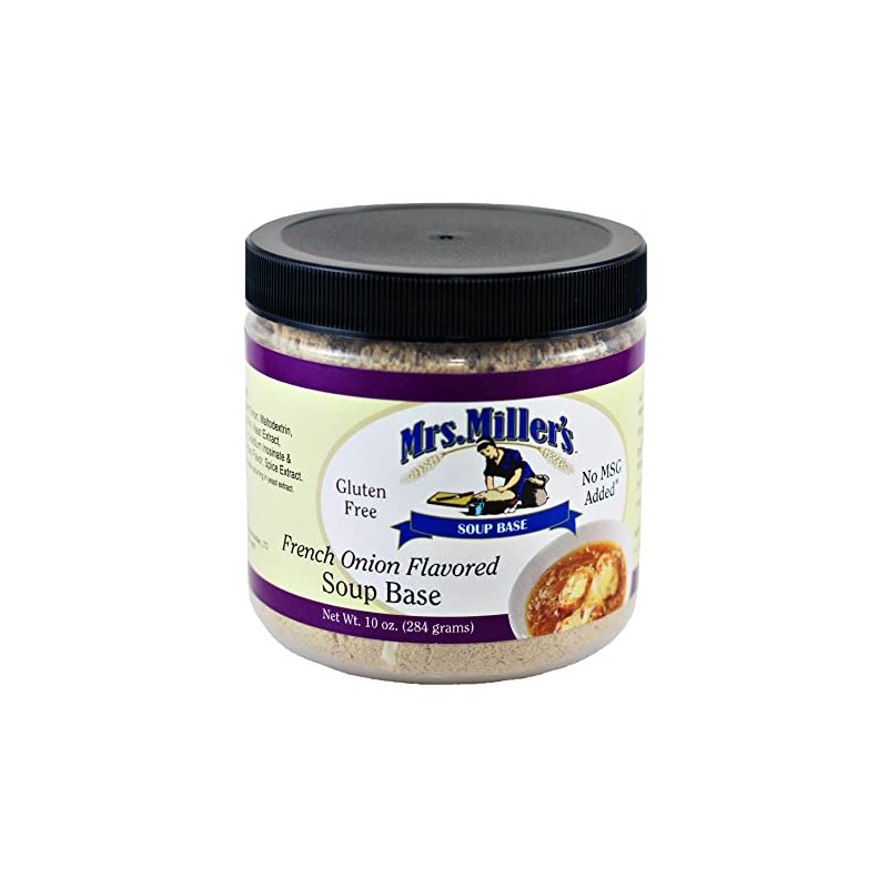 AmishTastes Mrs. Miller's French Onion Soup Base, Gluten Free, No