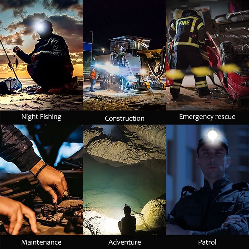 Yongkist Superbright Mining Light,Underground Mining Headlamp Coon Hunting Lights Waterproof