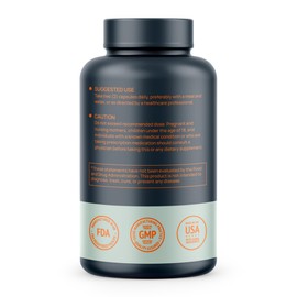 HMS Nutrition 1600mg Liposomal Vitamin C, Fat Soluble VIT C, Higher Bioavailability Immune Support Supplement, Non-GMO Gluten Free NSF Certified Supplements, 180 Capsules