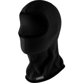 Ladeheid Children's Youth Girls Microfleece Balaclava Ski Mask LA-203, black