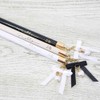 Ribbon Stationery Pencil with Ribbon Charm 2B Round Shaft [Beige]