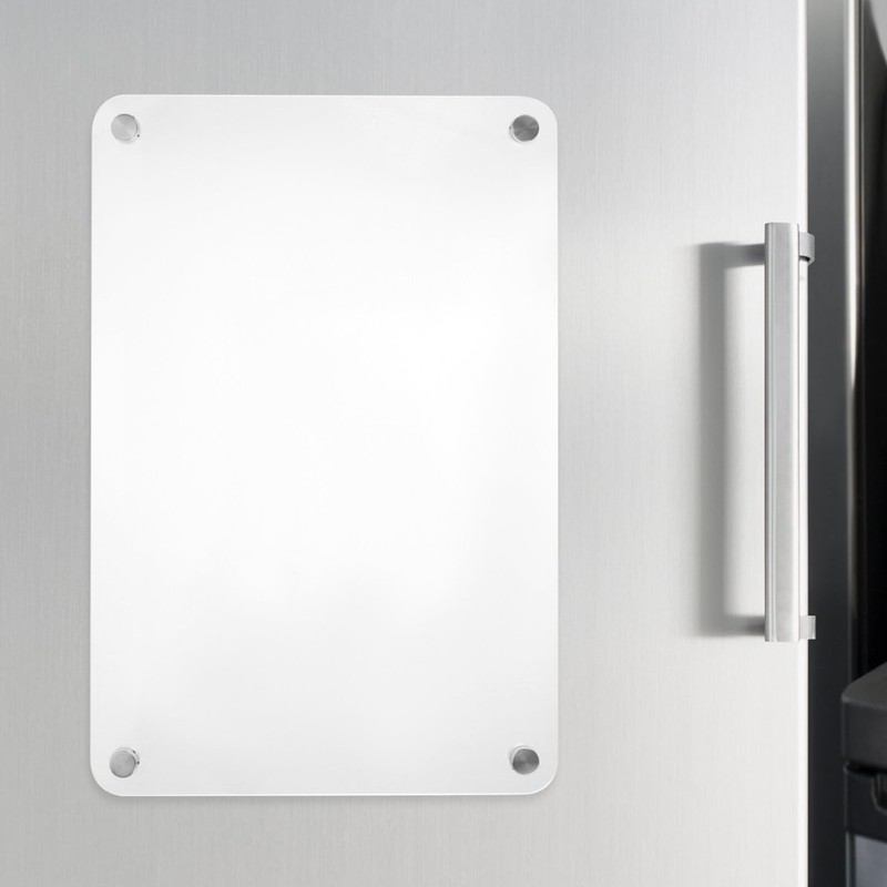 Operitacx Magnetic Board Acrylic Dry Wipe Clean for the Fridge