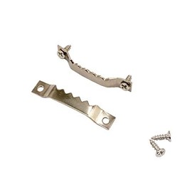 100 Pack Sawtooth Picture Hangers Metal Photo Frame Hangers Small Picture Hook Hangers with Screws for Home Decoration Hanging Wall Clock Decorative Paintings Artwork Picture Frame Hooks - Silver