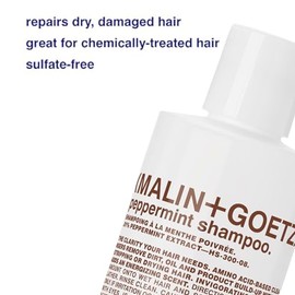Malin + Goetz Shampoo – Champú natural unisex para limpiar e hidratar, el tratamiento del cuero cabelludo nutre y restaura la textura saludable para t