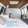 DC12‑24V LED RV Bedside Lamp High Brightness Aluminium Alloy Gooseneck