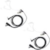 HEOPBIRD Walkie Talkie 1 Pin 2.5mm Earpiece for Motorola Talkabout