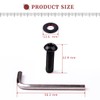 Center Bolts 23155297 - Juego de 4 alerones de mimbre