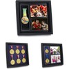 Iheipye Large Medals Display Shadow Box - 6 Medal Display
