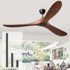 Obabala Ceiling Fans No Lights,Ceiling Fan with Remote Control Outdoor/Indoor