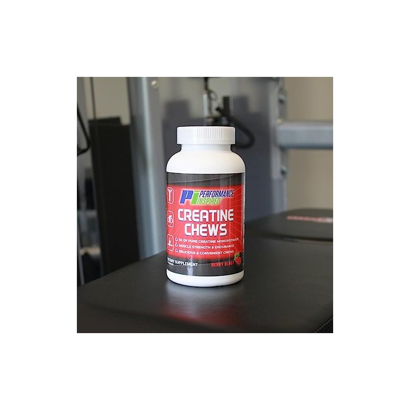 PERFORMANCE INSPIRED PERFORMANCE INSPIRED Nutrition Creatine Chew ?C 5g Creatine