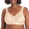 Playtex Women's 18 Hour 4695 Front-Close Wirefree Bra with Flex