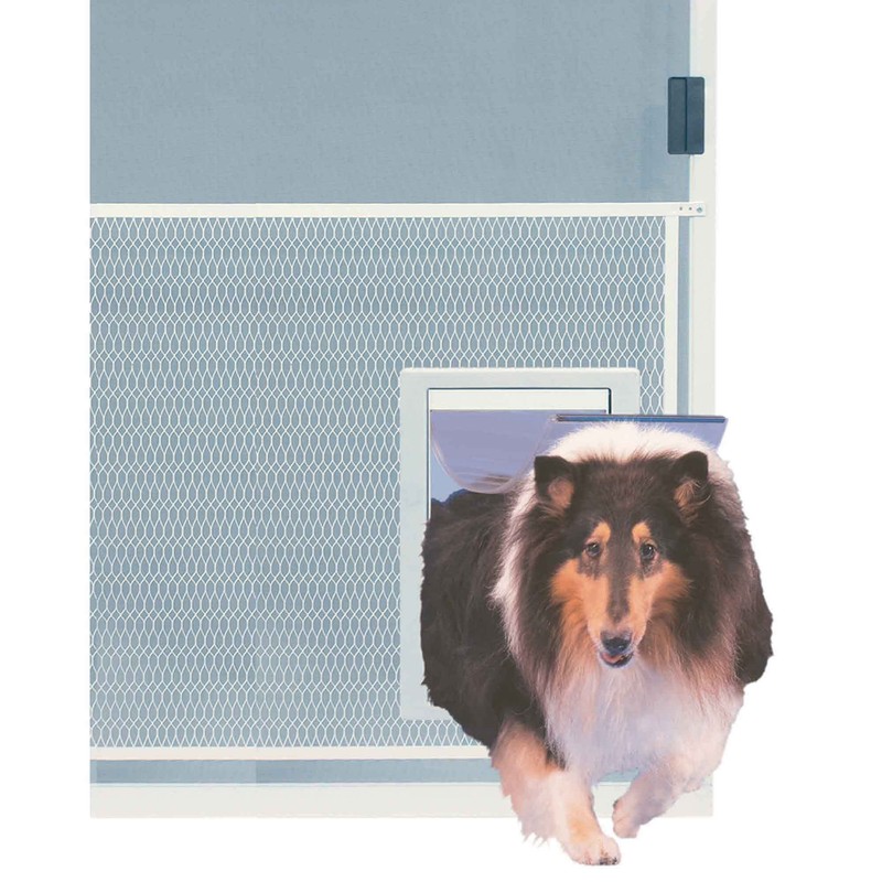 Ideal Pet Products Screen Guard Pet Door, Extra Large, 10.5"