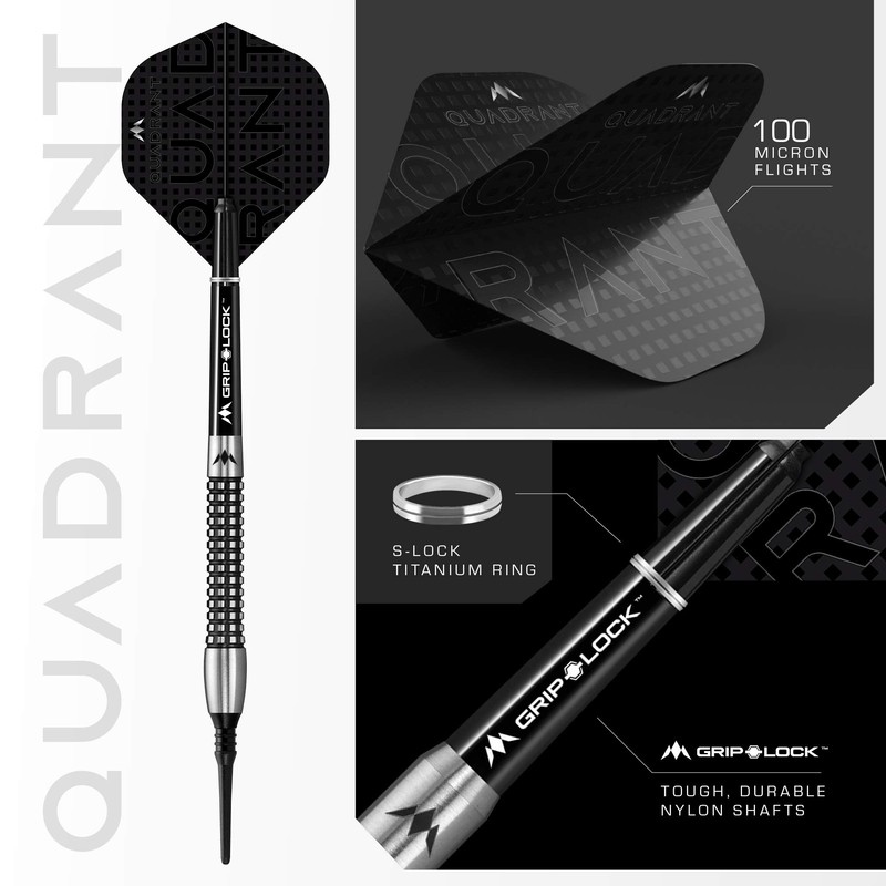 Mission Quadrant M4 90% Soft Darts 20 g