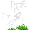 MINGFANITY Fence Hanging Brackets for Plants, Bird Feeders, Lights, No