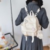 AlmondJoy Mini Backpack Aesthetic Backpack Cute Canvas Backpack Casual Travel