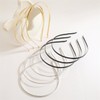 Headband making materials: Metal headband frame DIY material 5mm / 머리띠 만들기 재료 금속 헤어밴드 골격 DIY 재료 5mm
