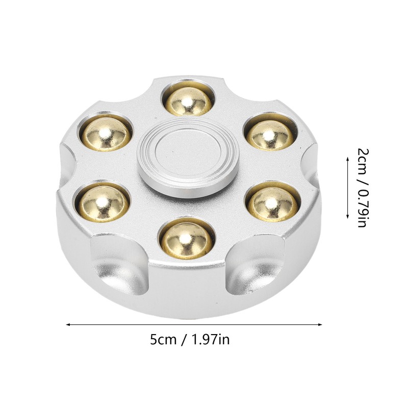 Fingertip Gyroscope Toy Detachable Relieves Stress Metal Rotating Decompression Toy