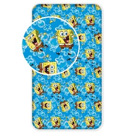 Jerry Fabrics Spongebob Sponge Bob Squarepants Bed Sheet 90 x 200 + 25 cm