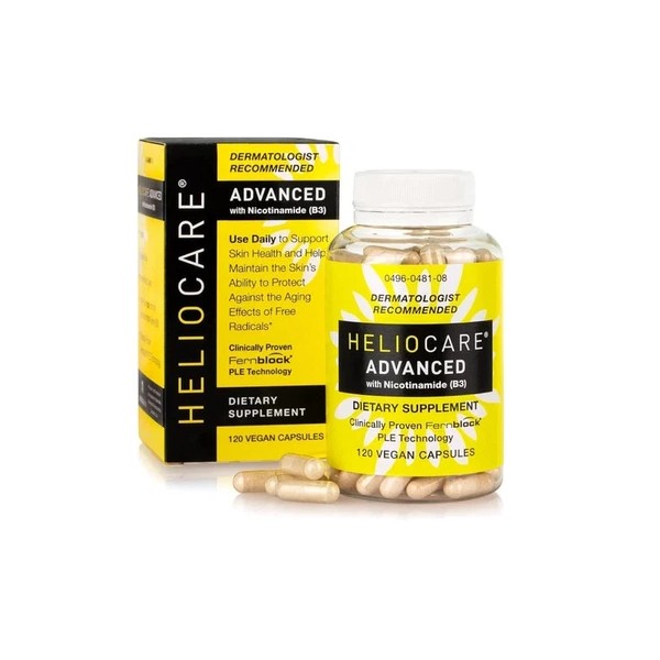 HEILICAREE Heliocare Advanced with Nicotinamide B3 Skin Health 120 Capsules