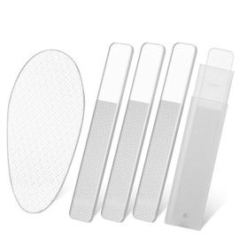 5pcs Nano Glass Foot File Glass Nail Files and Buffers Callus Remover for Feet Foot Scrubber Professional Manicure Set on Wet and Dry Feet