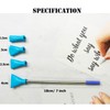 JILINWEI Blue Stainless Steel Straw Blow Nozzles Set for Acrylic