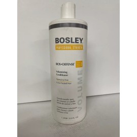Bosley Bos Defense Volumizing Conditioner Color Treated Hair 33.8 oz - NEW