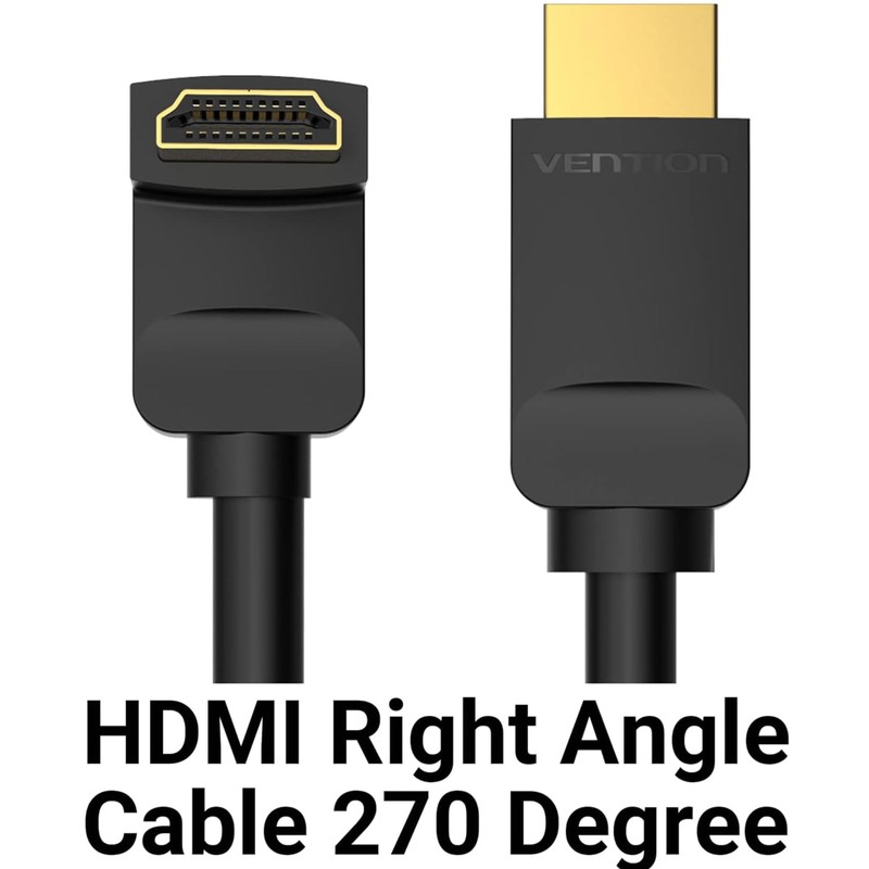 VENTION HDMI Right Angle Cable 270 Degree & 90 Degree