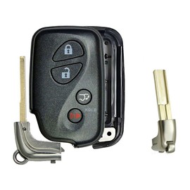 1x New Replacement Prox Key Fob Remote Shell / CASE Compatible with & Fit for Lexus Vehicles - MPN HYQ14AEM-NS-02 (NO Electronics or Chip Inside)