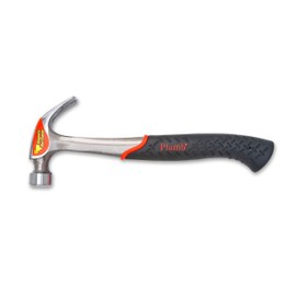 Plumb 16 oz. Solid Steel Curved Claw Hammer - SS16CN
