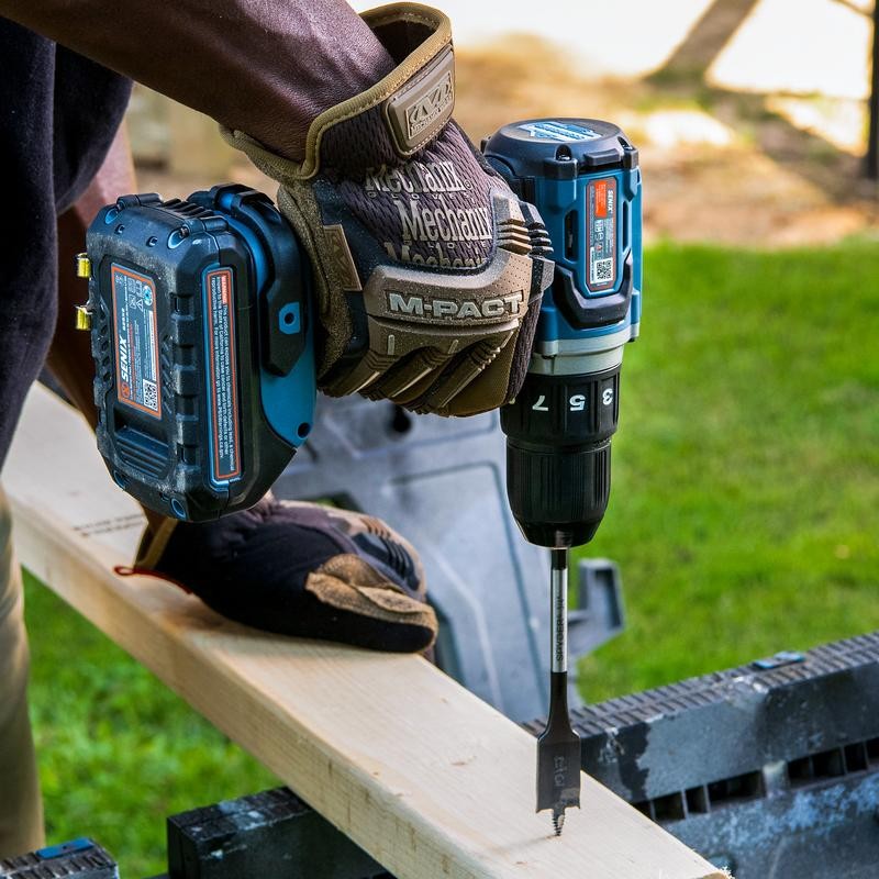 SENIX 20 Volt Max* 1/2-Inch Brushless Drill Driver , 45