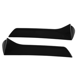 2PCS Rear Window Side Splitter Wing Exterior Trim Left Right Replacement for SEAT LEON 5F FR Mk3 MK3.5 2013‑2021 2Pcs Spoiler ABS 2013-2021 Spoiler, For Car Trunk Lip Racing(Piano Black)