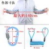 KOVIX Helmet Lock Holder KHEL-B Blue Carabiner Dial Type Wire