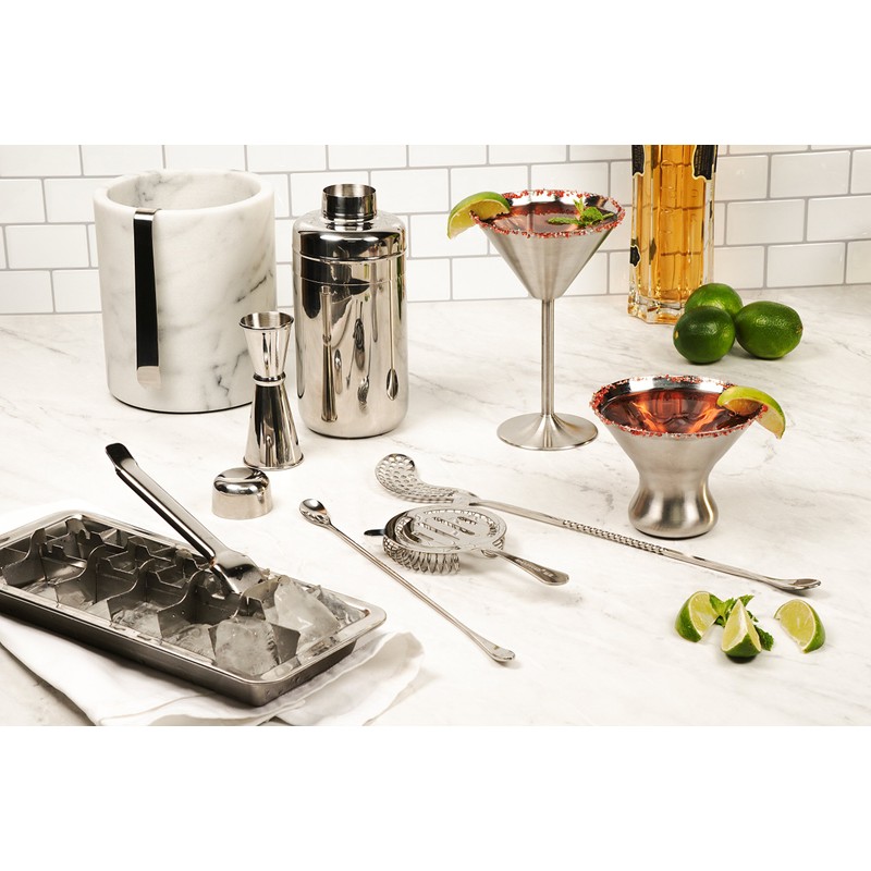 RSVP International Endurance Collection Barware/Coffee Spoon, Long, 11-inch, Stainless Steel