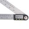 0‑500mm Digital Angle Finder Ruler 0‑360° LCD Protractor Angle Gauge