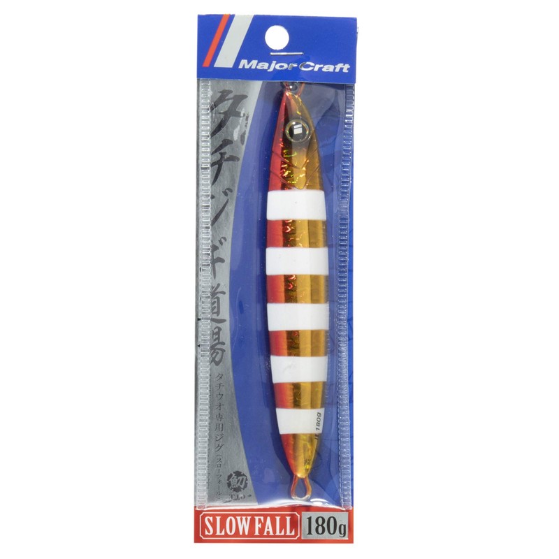 Major Craft TJD SLOW-210#8 Tachijigi Dojo Metal Jig, Slow Fall,