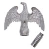 FRF FLAG Silver Eagle Head for Decorating Indoor Flagpoles, Made