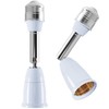 Light Socket Extender - Light Bulb Extender 180° Bending Degree,