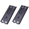 Goods Land GD-ORIHAN-2SET-BK-BK Folding Hanger, Foldable, Stylish, For Travel, Aluminum,