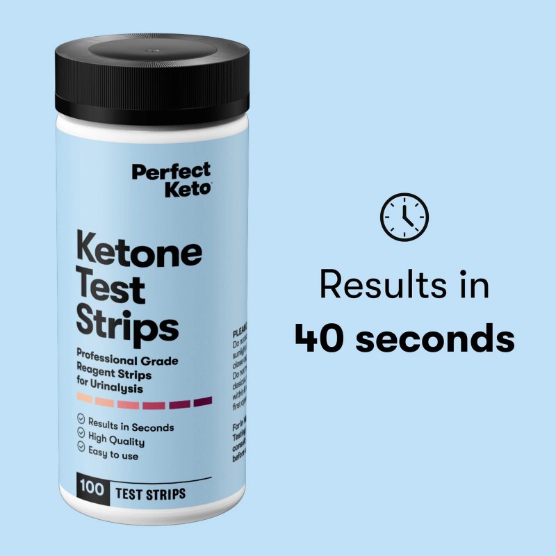 Perfect Keto Ketone Test Strips Kit For Testing Ketones On
