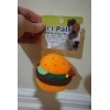 LIL PALS NWT LIL PALS DOG TOY PLUSH/VINYL HAMBURGER