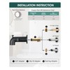 LOCALAND Tub Spout with Diverter, Bathtub Spout for Hand Shower,Matte