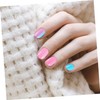 minkissy 120pcs Children's Nail Art Childrens Fake Nails Full Cover