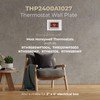 ANTOBLE Thermostat Wall Plate Backplate THP2400A1027W White Coverplate Assembly Compatible