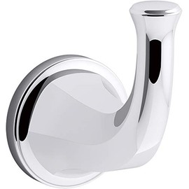 Kohler K-26510-CP Refined Robe Hook, Polished Chrome