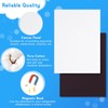 Engrowtic 30 Pcs Mini Magnetic Canvas Panel Boards Magnetic Painting